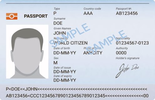 Passport example
